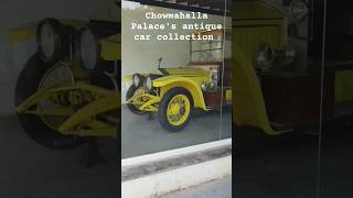 Chowmahalla Palaces antique car collection antiquecars carcollection chowmahallapalace [upl. by Aleek]