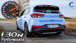 NEW Hyundai i30 N Performance NDCT🔥  0266 kmh acceleration🏁  by Automann in 4K [upl. by Horvitz]