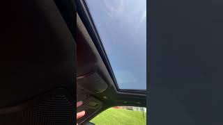 2013 BMW X5 M panoramic sunroof operation [upl. by Imoyn604]