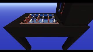 Foosball in Minecraft [upl. by Cerell]