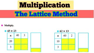 Box Method Multiplication  2Digits x 2Digits  Math with Mr J [upl. by Krein]