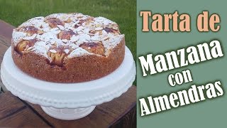 Tarta de manzana con almendras [upl. by Doowyah134]