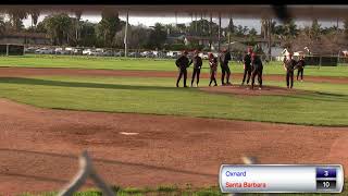 Santa Barbara vs Oxnard Baseball [upl. by Hays]