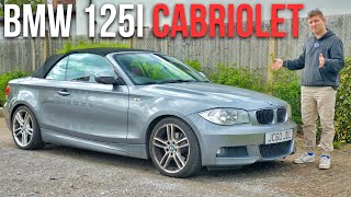 BRUTALLY HONEST REVIEW OF THE BMW 125i CABRIOLET [upl. by Inar]