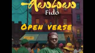 FIDO  AWOLOWO OPEN VERSE Instrumental Beat  Hook by SKELETONDJSLIM [upl. by Jezabella931]