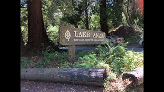 Beautiful Lake Anza Berkeley California  Hiking and Scenic Drive [upl. by Eeslehc]