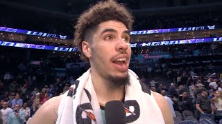 LaMelo Ball on defending Giannis at final play “we loaded up no homo” 😂 [upl. by Inigo]