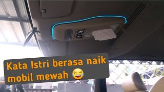 Roof Console Avanza Xenia Menggunakan Ambient Light  Referensi Aksesoris Interior Mobil [upl. by Seeto]