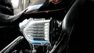 Harley Davidson FLHTCI with Kuryakyn Hypercharger ProSeries Air Filter [upl. by Sullivan]