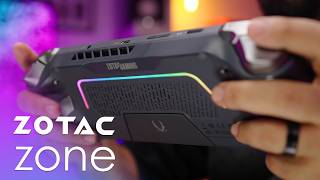 جهاز جامع من كل بستان زهره 🤯 Zotac Zone Review [upl. by Annaitsirk356]