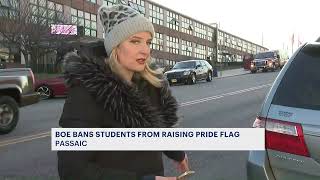 Passaic BOE bans high school students from raising LGBTQ flag [upl. by Huberman]