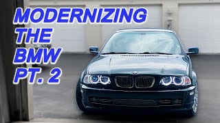 BIXENON RETROFIT MOD DIY TUTORIAL  ANGEL EYES  BMW E46 [upl. by Eelrebmyk]