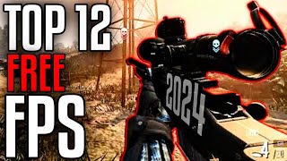 TOP 12 BEST FREE STEAM FPS GAMES LOW END PC [upl. by Eatnoed]