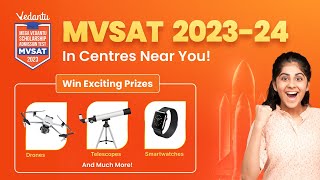 MVSAT is Back 🔥  Win Upto 100 Scholarship amp a Fully Funded 5Day Space Research Program 🤩🚀 [upl. by Greene734]