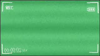 recorded VHS tape overlay footage green screen free [upl. by Witte]