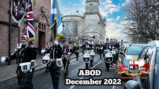 Apprentice Boys of Derry Feeder Parade December 2022 Glasgow [upl. by Assiral338]