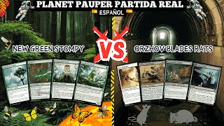 ¡Duelo de Poder Brutal Green Stompy vs Orzhov Blades en Pauper – ¿Quién se llevará la victoria [upl. by Eive856]