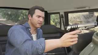 GTA 5  Alternate cutscenes in the mission Complications [upl. by Macguiness]