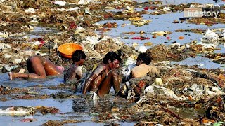 This Dirty River is Still Used for Drinking  Ganges River The Sacred but Polluted River india [upl. by Malamut634]