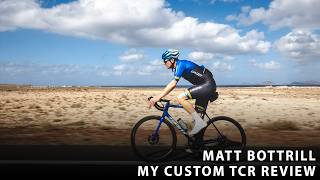 Custom Giant TCR Review  My amazing custom build bike  Team Bottrill colours [upl. by Yecram]