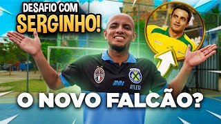 O MELHOR DRIBLADOR DO BRASIL ELE É BOM MESMO DESAFIO COM SERGINHO JOGADOR DO SANTO ANDRÉ INTELLI [upl. by Nerita]