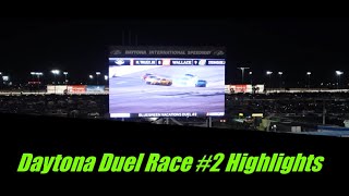 2022 NASCAR Daytona Duel Race 2 Full Race Highlights From Grandstands [upl. by Bedell622]