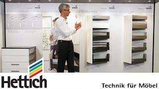 InnoTech Atira drawer system technical briefing by Hettich [upl. by Kciremed]