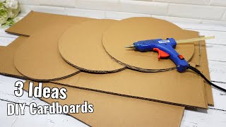 Why I Never Throw Away Cardboards with These 3 Impressive DIY Ideas [upl. by Nobell]