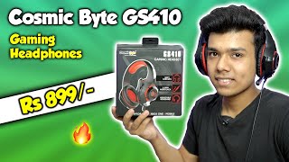 Cosmic Byte GS410 GAMING Headphones Review  Best Gaming Headphones under Rs 1000 [upl. by Lednahc]