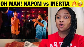 NAPOM vs INERTIA  beatbox reaction [upl. by Enrobso]