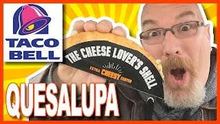 Taco Bell Quesalupa Review in Buffalo New York [upl. by Enirhtak]