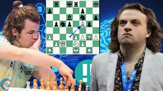 Hans Niemann vs Magnus Carlsen 21 [upl. by Anam]