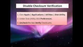 How to Fix Mac Invalid Checksum Error [upl. by Llenad]