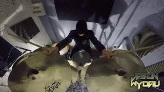 BENIGHTED  Reptilian DRUM COVER [upl. by Arraeit]