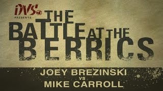 Joey Brezinski Vs Mike Carroll BATB1  Round 2 [upl. by Anikal899]