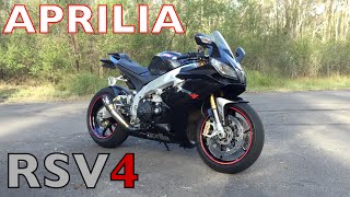 Aprilia RSV4 R  Austin Racing Exhaust Sound [upl. by Annoirb592]