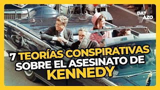 7 TEORÍAS CONSPIRATIVAS sobre el ASESINATO de KENNEDY • DATAZO [upl. by Aihtibat]