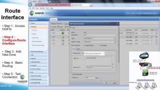 SANGFOR NGFW Route Mode Deployment [upl. by Ianej]