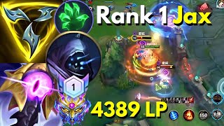 Rank 1 Jax TOPJGL  5 Games  Legend 4389  Lofi  Wild Rift China [upl. by Jamel489]