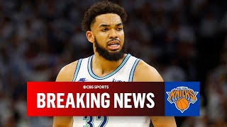 Knicks to acquire KarlAnthony Towns in trade with Timberwolves [upl. by Phare30]