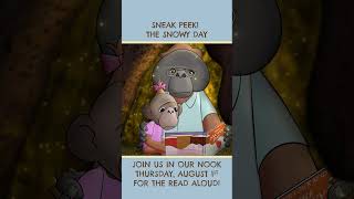 Sneak Peek The Snowy Day  Papa amp Mangos Animated Read Alouds for Kids [upl. by Ahtivak]