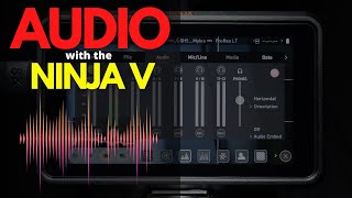 AUDIO with the Atomos NINJA V  What you need to know and QampA [upl. by Cristin]