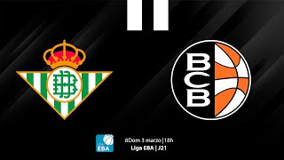 Liga EBA  J21 Real Betis vs Vítaly La Mar BCBadajoz [upl. by Dlonyar]