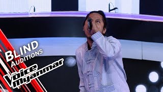 Novem Htoo  Spit It Out Slipknot  Blind Audition  The Voice Myanmar 2019 [upl. by Zeta]