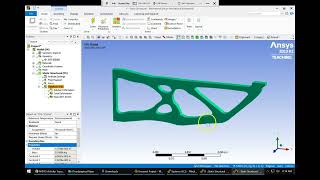 Part 2 of 2 Ansys 2023 R2 Topology Optimization Tutorial [upl. by Karry672]