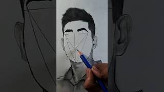 Unique drawing trick 😍❤️✍️ art artist cartoon drawing satisfying paint anime shorts bumrah [upl. by Akenat625]