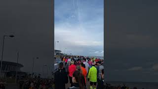 Start of the wirral 10k new brighton 13 102024 running motivation [upl. by Portie]