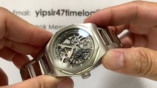 芝柏 girardperregaux laureato skeleton 42mm [upl. by Stavros]