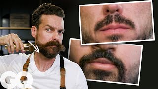 7 Ways To Shave amp Style A Mustache  GQ [upl. by Lorne721]