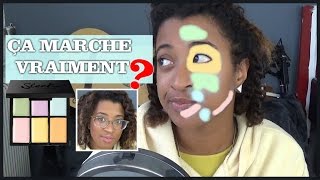 ÇA MARCHE VRAIMENT   Test Colour Corrector Palette Sleek [upl. by Fellows]